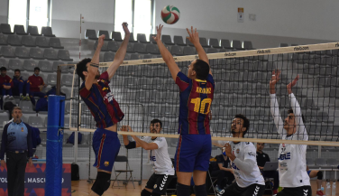 UBE L´Illa Grau vence a Barça Voleibol en un duelo directo 