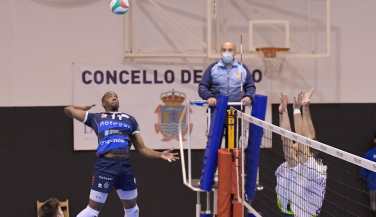 Juan Pablo Moreno de Rotogal Boiro, MVP de la jornada del miércoles