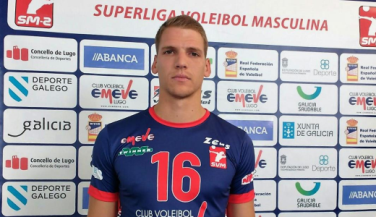 Víctor Bouza, Emevé, MVP de la jornada de la Superliga Masculina 2