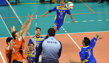 Contundente victoria de CAI Voleibol Teruel sobre CV Mediterráneo