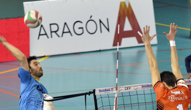 CAI Voleibol Teruel se repone de la derrota en Copa CEV batiendo a UBE Lilla Grau