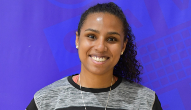La receptora de Cajasol, Carla Moreira, MVP IBerdrola de la 7ª jornada