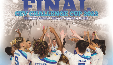Ya a la venta las entradas para la final de la CEV Cha-llenge Cup, a la venta desde este lunes