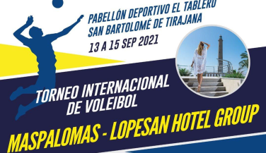 San Bartolomé de Tirajana se viste de gala para acoger el Torneo Internacional de Voleibol Maspaloma