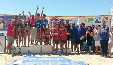 Canarias y Baleares, campeones del CESA sub19 de vóley playa 