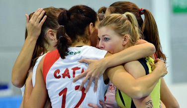 Victoria en tres sets de JS Hotels Cide sobre UCAM Voley Murcia