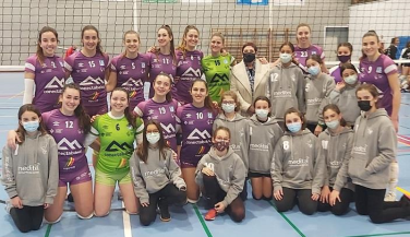 Victoria del Voley Cide ante el Arona Tenerife Sur