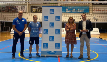 Cobre San Rafael renueva su patrocinio con Boiro Voleibol