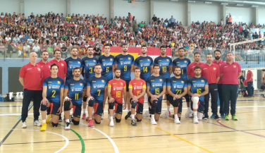 España cierra la preparación para el #EurovolleyM con victoria por 3-1 sobre Egipto