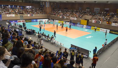 España logra su tercera victoria ante Grecia en un lleno Olimpics Vall D´Hebrón