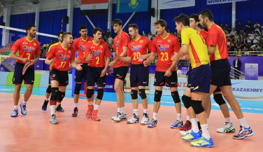 España quiere completar con pleno de victorias la primera jornada en Kazajistán 