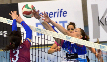 CV Fígaro Peluqueros Haris se asegura la segunda plaza tras batir a Haro Rioja Voley
