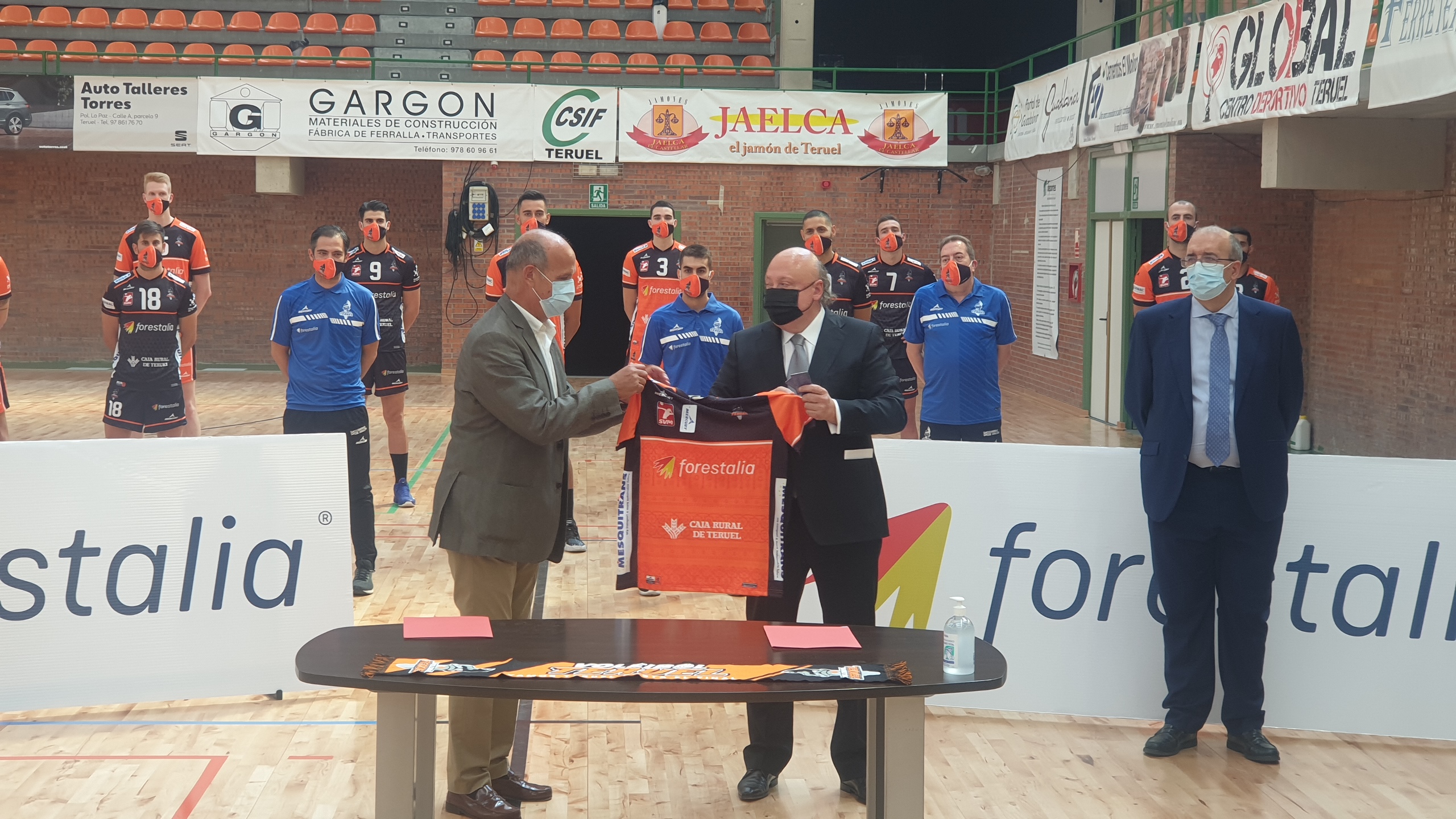 Forestalia, nuevo patrocinador del CV Teruel