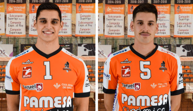 Rubén Lorente y Víctor Méndez continuarán en CV Teruel la próxima temporada
