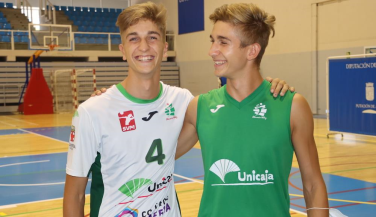 Los gemelos Segura, dos juveniles al primer equipo de Unicaja Costa de Almería