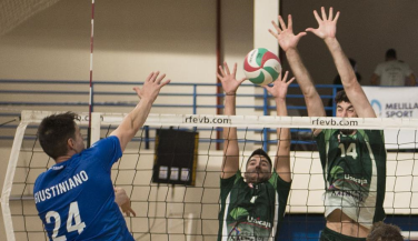 El receptor Mariano Giustiniano de Melilla Sport Capital, MVP de la tercera jornada de SVM
