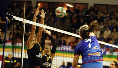 El Haro Rioja Voley firma su segundo triunfo en casa