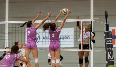 C.D. Heidelberg suma la segunda victoria ante el potente Voley Ciutat Cide