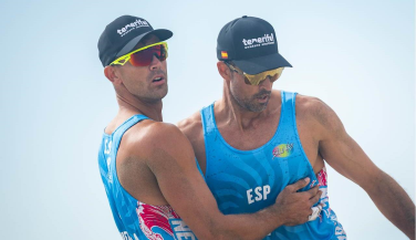 Huerta y Gavira se despiden del Elite16 de Newport Beach tras caer en la fase de grupos