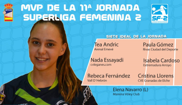 Paula Gómez de Rivas Ciudad del Deporte, MVP de la 11ª jornada de SF2