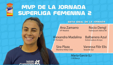 Vanessa Flor Elis de Arona Paradise Park conquista su segundo MVP de la jornada