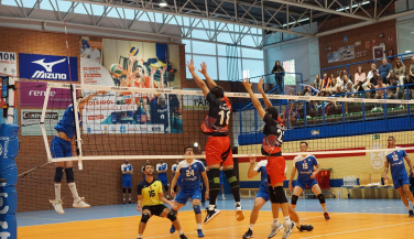 CV Leganés de SM2 cedió por la mínima ante el Club Vigo Voleibol