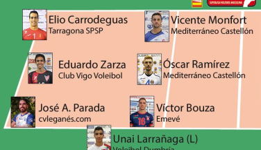 Vicente Monfort, MVP de la Superliga Masculina 2 