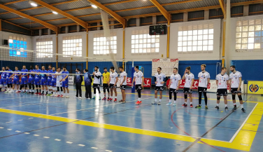 Mediterráneo de Castellón, vence por 3 sets a 1 al CV Michelin Mintonette Amería. 