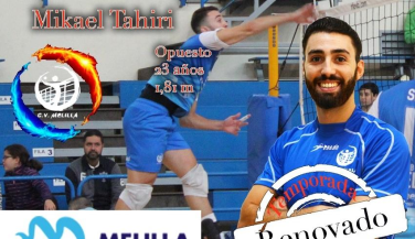 El canterano Mika renueva y se convierte en capitán del MSC Voleibol 