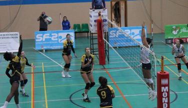 Derrota con orgullo del Mairena Voley en su debut en casa