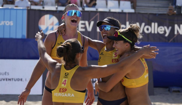 España luchará este domingo por el título de la CEV Beach Volleyball Nations Cup