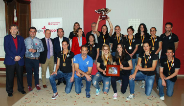 Jornada de homenajes para Naturhouse Ciudad de Logroño