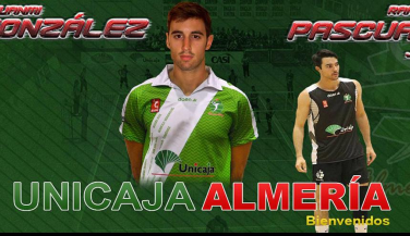 Unicaja Almería incorpora a los jóvenes Juan Manuel González y Rafa Pascual