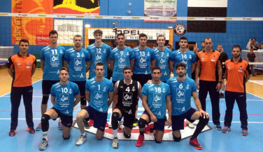 Derrota de CAI Voleibol Teruel en el primer partido de la gira francesa 