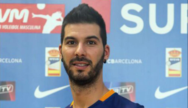 Ángel Galindo (FC Barcelona), MVP de la jornada de Superliga masculina