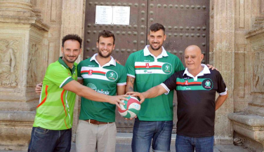 Unicaja Almería presenta a Borja Ruiz y Mario Ferrera