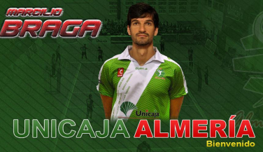 El brasileño Marcilio José Braga, séptimo fichaje de Unicaja Almería