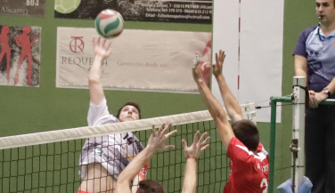 Tercer triunfo consecutivo para Santo Domingo VB Petrer