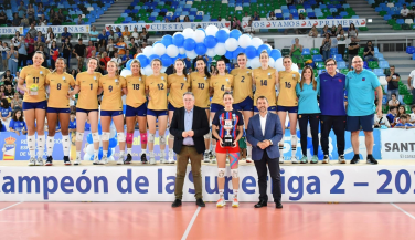 CVB Barça logra el título de Superliga Femenina 2 ante Santa Cruz Cuesta Piedra