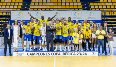 CV Guaguas, campeón de la primera edición de la Copa Ibérica Masculina