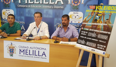 Presentados en Melilla los partidos del Preeuropeo Masculino