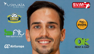 Raúl Muñoz (Ushuaïa Ibiza Voley), MVP de la quinta jornada de SVM