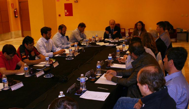 La RFEVB y los clubes de SFV reunidos en Madrid para preparar la campaña 2015-16
