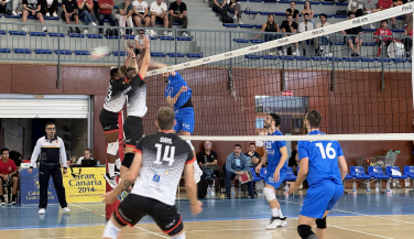 CV San Roque, en un partido de más a menos, cae ante CV Melilla en Gran Canaria 