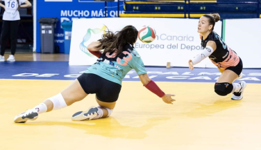 CV Sayre lucha, pero se queda sin recompensa ante el CV Gran Canaria