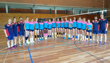La selección femenina inicia su concentración en el CAR de Sant Cugat