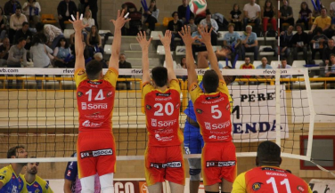 CV Guaguas encarrila la final ante Río Duero Soria con su segundo triunfo en Los Pajaritos