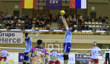 Grupo Herce Soria sella con solidez ante OK Vojvodina Novi Sad su paso a octavos de Copa CEV 