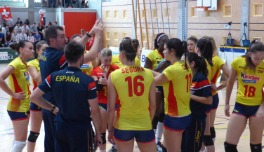 España continúa su periodo de entrenamiento en Pinto 