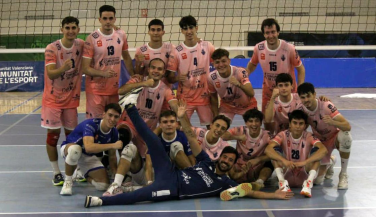 Remontada del Léleman Conqueridor al AD Voleibol Rivas